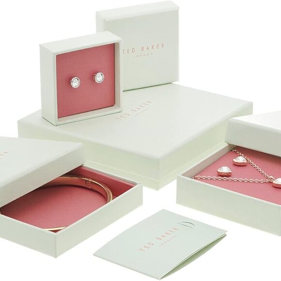 Women’s Crystal Tennis Bracelet Adjustable Gold Brass Sparkling Gift - Picture 5 of 5